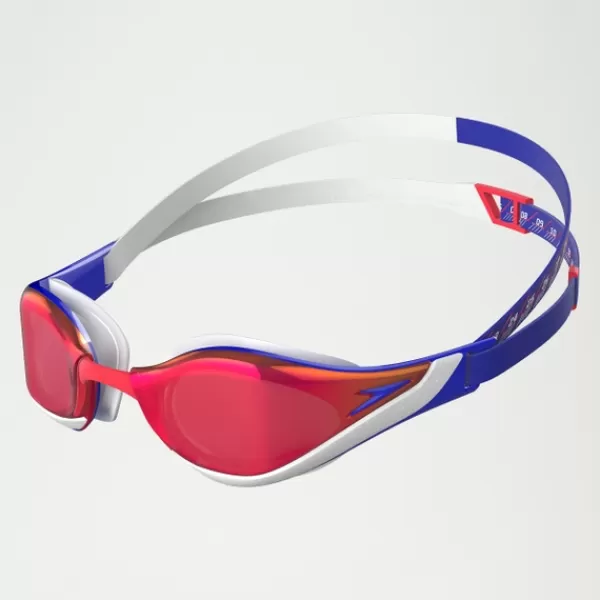 Outlet Adult Fastskin Pure Focus Mirror Goggles Red/Blue Women Fastskin | Racing