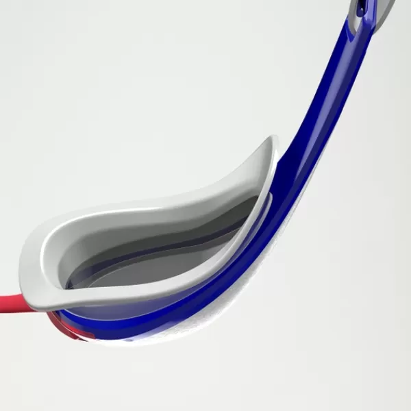 Outlet Adult Fastskin Pure Focus Mirror Goggles Red/Blue Women Fastskin | Racing