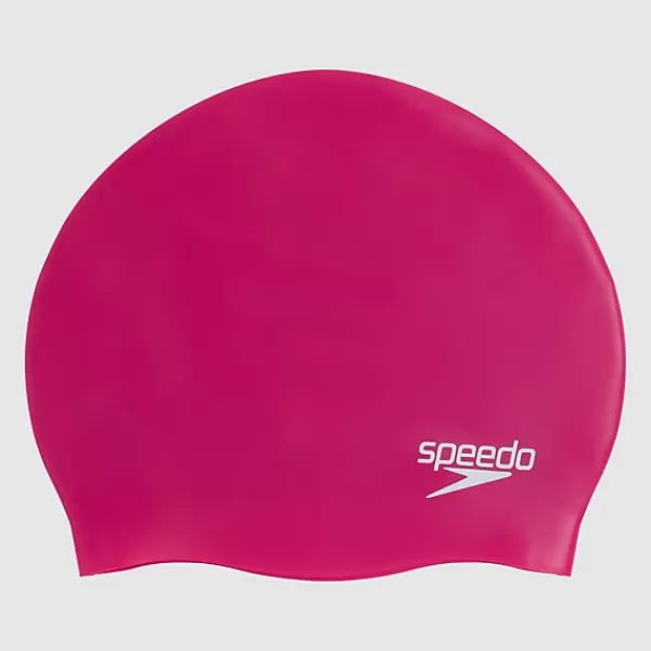 Discount Adult Moulded Silicone Cap Pink Women Tech paddle | Swim accessories