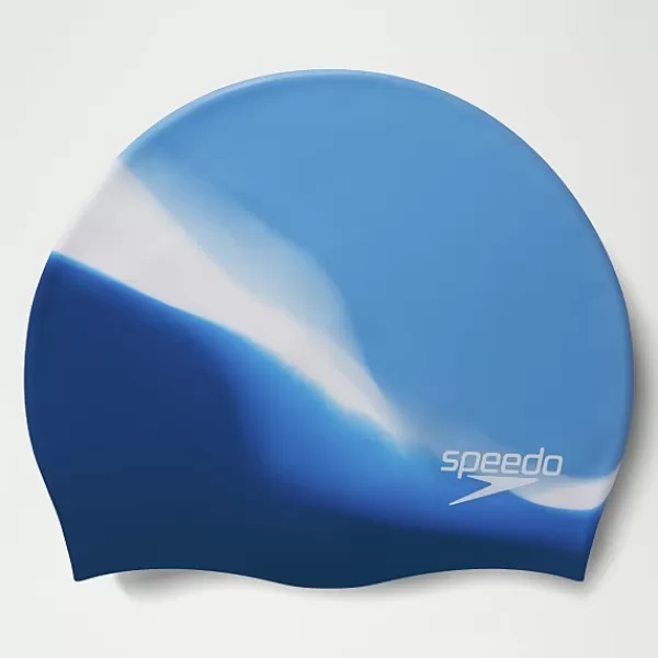 Hot Adult Silicone Cap Blue Women Tech paddle | Swim accessories