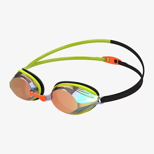 Flash Sale Adult Vengeance Mirror Goggles Green/Orange Women Best sellers | Racing