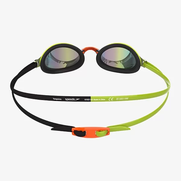 Flash Sale Adult Vengeance Mirror Goggles Green/Orange Women Best sellers | Racing