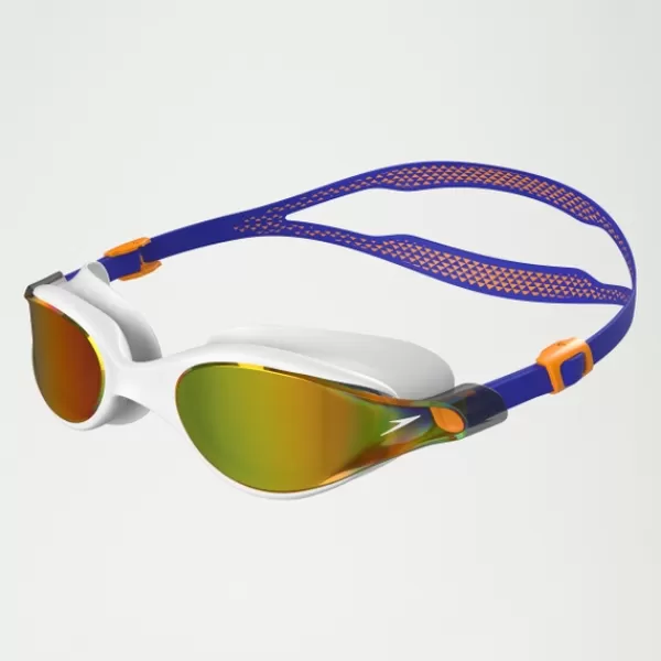 Store Adult Vue Mirror Goggles White/Blue Women Triathlon & open water | Triathlon & open water