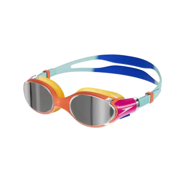 Best Biofuse 2.0 Mirror Junior Goggles Blue/Orange Women/Kids Biofuse | Kids