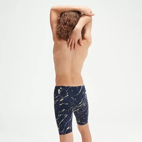 Hot Boys' Fastskin Endurance+ High Waisted Jammer Navy Kids/BOY Swimwear | Boy's performance