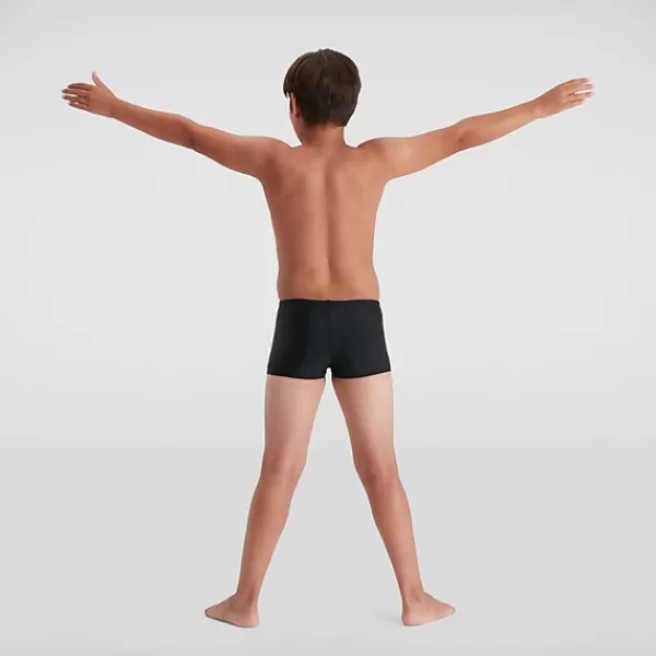 Sale Boys' Medley Logo Aquashort Black/Grey Women/Kids Outlet | Sustainable Swimwear