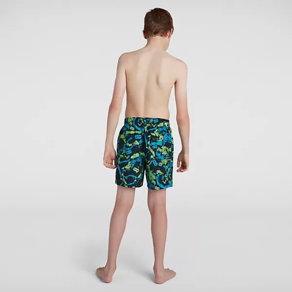 Flash Sale Boys' Printed 15" Watershort Black Kids Outlet