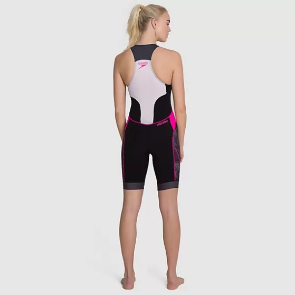 Best Sale FASTSKIN XENON TRISUIT Womens BLACK/PINK Women Fastskin | Triathlon & open water