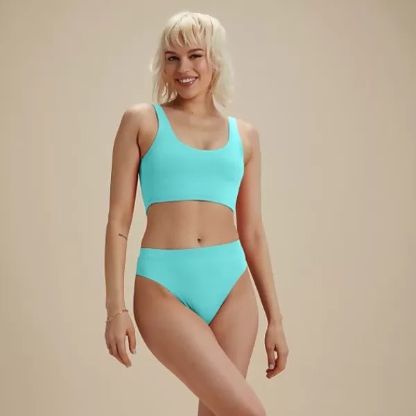 Online FLU3NTE Multiwear Bikini Top Blue Women FLU3NTE