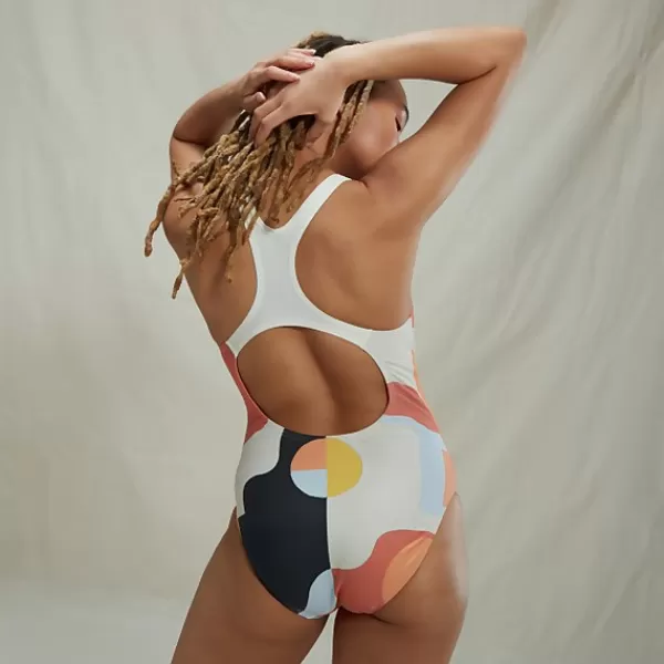 Store Folk X Printed Medalist Swimsuit Women Folk