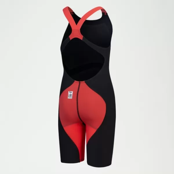 Discount Girls Fastskin Junior LZR Ignite Kneeskin Black/Red Kids Swimwear | Girl's performance