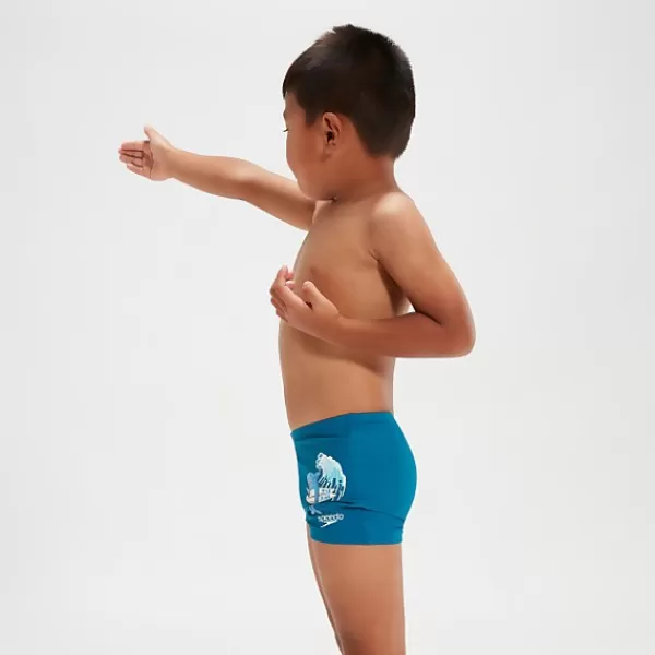 Outlet Infant Boys' Learn To Swim Aquashorts Blue Kids Outlet