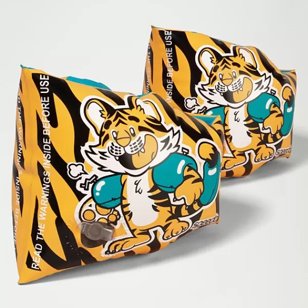 Cheap Infant Learn To Swim Aanadi Bengali Tiger Cub Armbands Kids Swim toys | Swimming aids