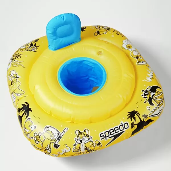 Flash Sale Infant Learn To Swim Character Seat 0-12 Months Yellow Kids Swim toys | Swimming aids