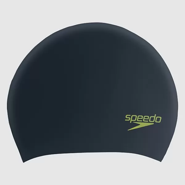 Cheap Junior Long Hair Cap Black/Green Kids Tech paddle | Kid's caps