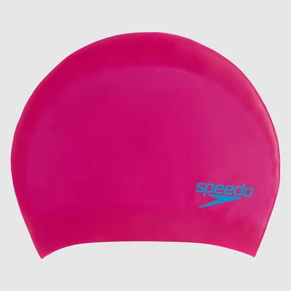 Best Junior Long Hair Cap Pink/Blue Kids Tech paddle | Kid's caps