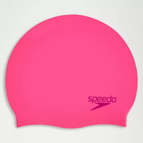 Cheap Junior Plain Moulded Silicone Cap Pink Kids Tech paddle | Kid's caps