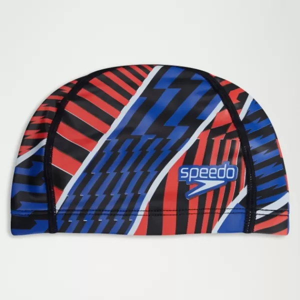 Flash Sale Junior Printed Pace Cap Black/Red Kids Tech paddle | Kid's caps