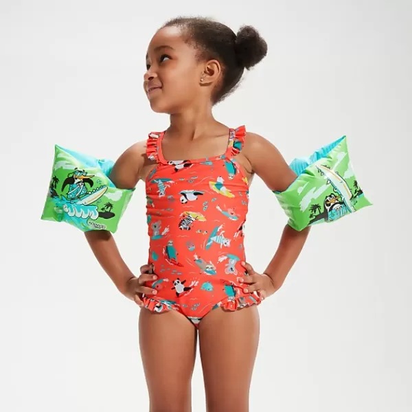 Hot Learn To Swim Chima African Penguin Armbands Kids Swim toys | Swimming aids