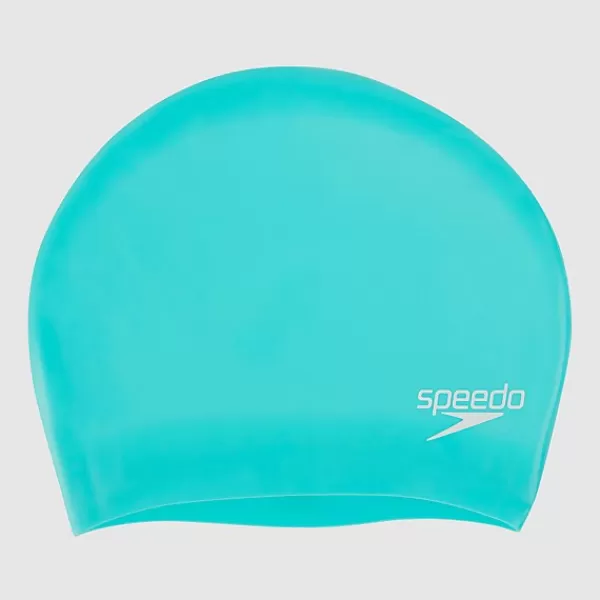 Flash Sale Long Hair Cap Green Women Tech paddle | Swim accessories