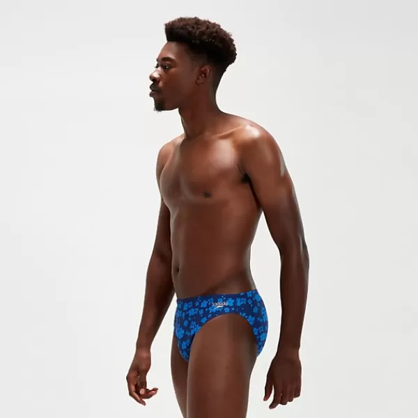 Online Men's 5cm Club Training Bondi Blossom Brief Blue Outlet