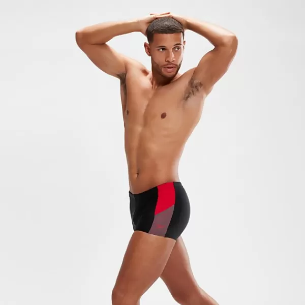 Hot Men's Dive Aquashorts Black/Red Best sellers | Outlet