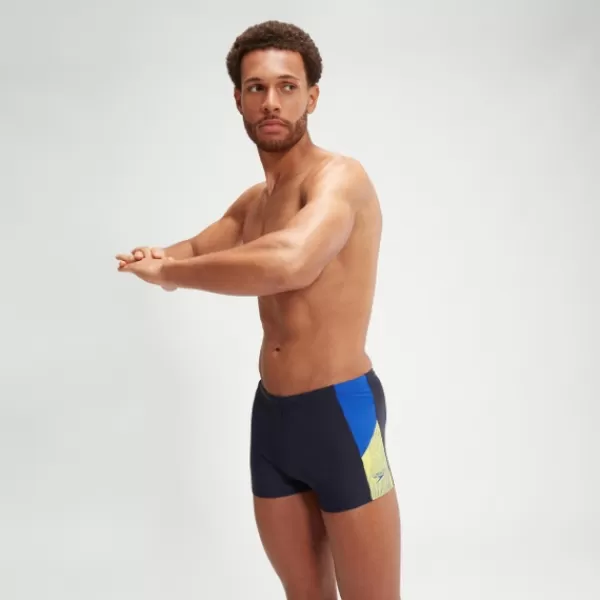 Online Men's Dive Aquashorts Navy/Blue Fitness | Aquashorts