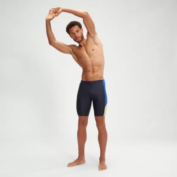 Hot Men's Dive Jammer Navy/Blue Racing | Jammers