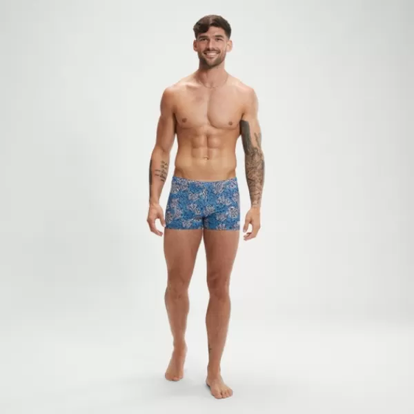 Hot Men's Escape Aquashorts BLue/White Fitness | Leisure