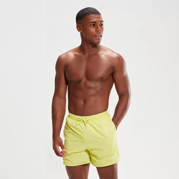 Cheap Men's Essential 16" Swim Shorts Yellow Women Outlet | Sustainable Swimwear