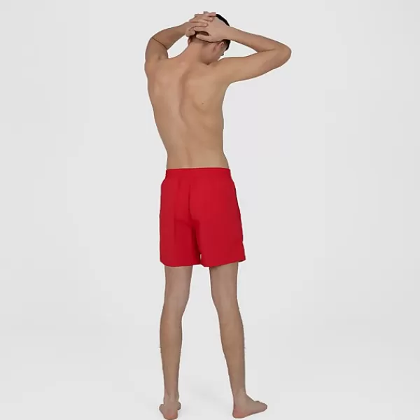 Fashion Men's Essentials 16" Swim Short Red Women The Classics | Leisure