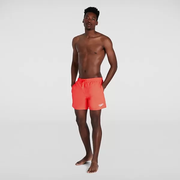 Discount Men's Essentials 16" Swim Shorts Red Swim shorts