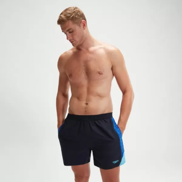 Hot Men's Hyper Boom Splice 16'' Swim Shorts Navy/Blue Swim shorts