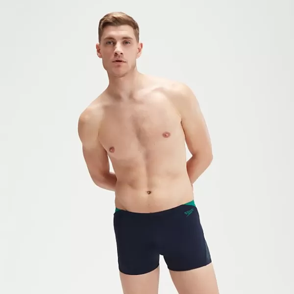 Clearance Men's Hyper Boom Splice Aquashorts Navy/Green Outlet