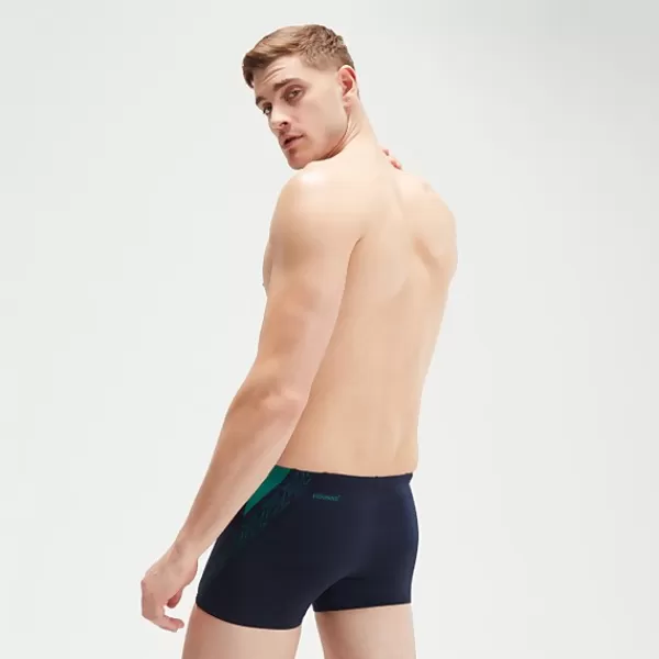 Clearance Men's Hyper Boom Splice Aquashorts Navy/Green Outlet