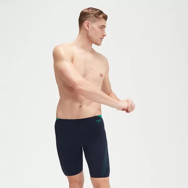 Flash Sale Men's Hyper Boom Splice Jammer Navy/Green Outlet