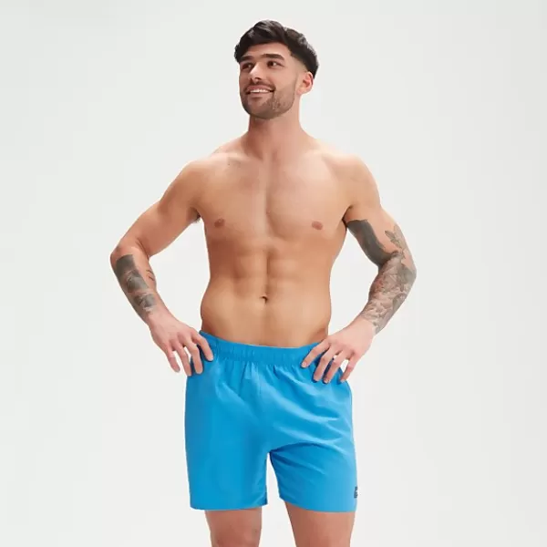 Outlet Men's Prime Leisure 16" Swim Shorts Blue Outlet