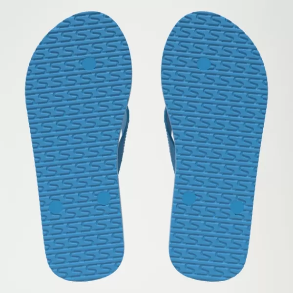 Hot Men's Flip Flop Blue Footwear