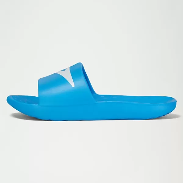 Discount Men's Slide Blue Footwear | Outlet