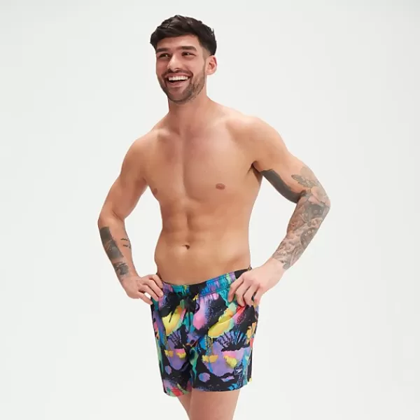 Store Men's Volley 14" Swim Shorts Muticoloured Outlet