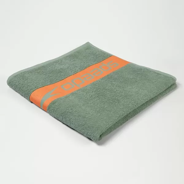 Clearance Border Towel Green Women/Kids Towels | Towels