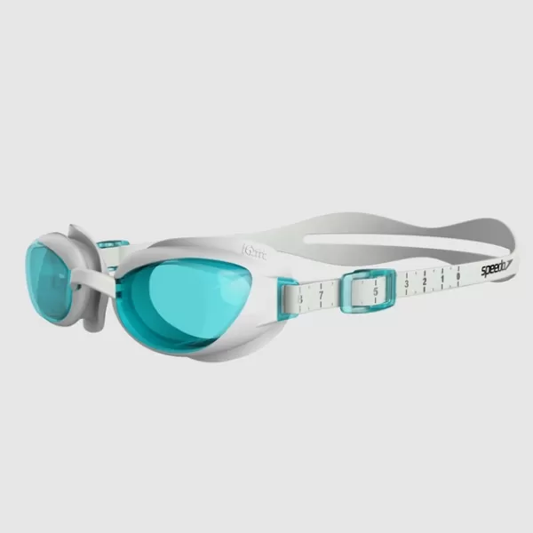 Best Sale Women's Aquapure Goggles White/Blue Women Female Fit | Best sellers