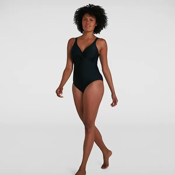 Store Women's Brigitte Swimsuit Black Women Black Swimsuit | Support Swimwear