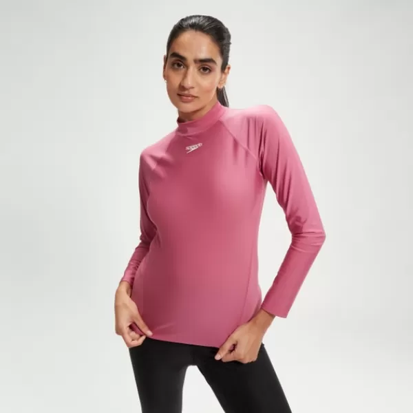 Online Women's Long Sleeve Rash Top Women Long Sleeve Swimsuits | Fitness