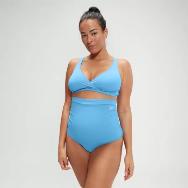 Best Women's Maternity High Waisted Bikini Blue Women Body-shaping | Bikinis & tankinis