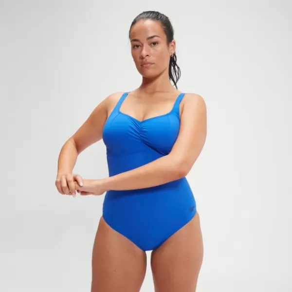 New Women's Shaping AquaNite Swimsuit Blue Women Support Swimwear | Fitness